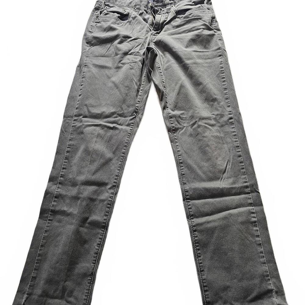 Croft & Barrow Gray Straight Leg Pants Size 30x32